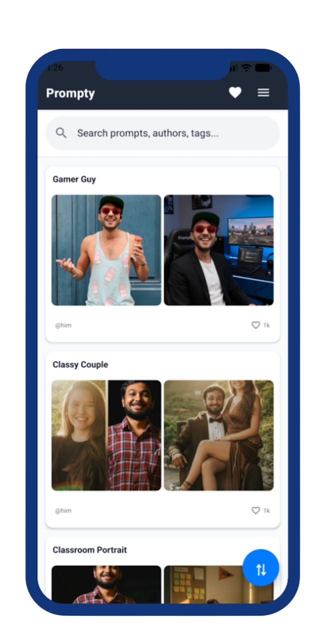 Prompty - AI Image Generation Prompts