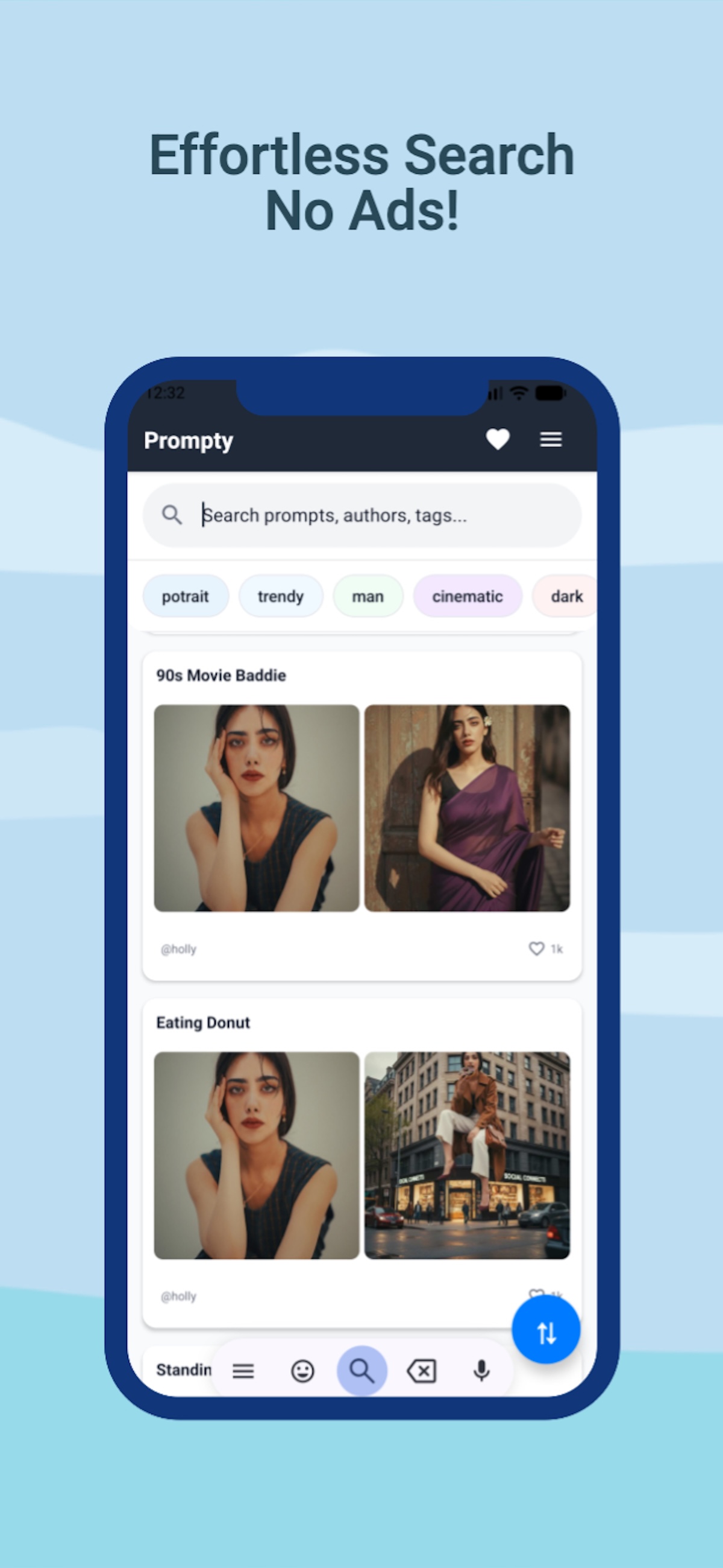 Prompty App Screenshot 2