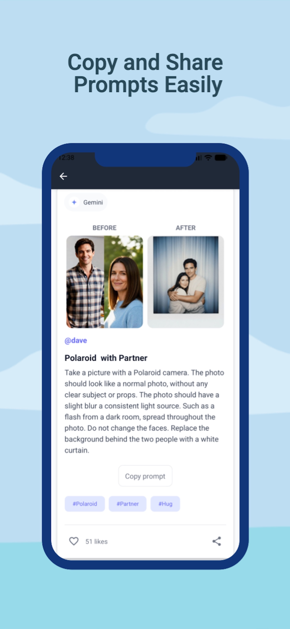 Prompty App Screenshot 3
